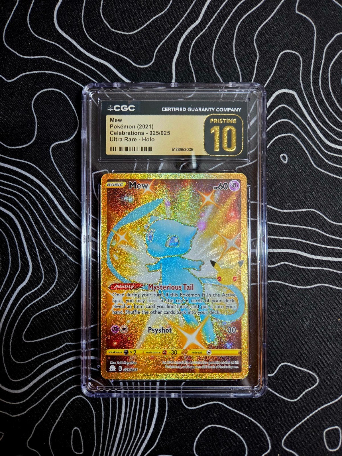 Mew CGC Pristine 10 Gold Celebrations, Ophalen of Verzenden