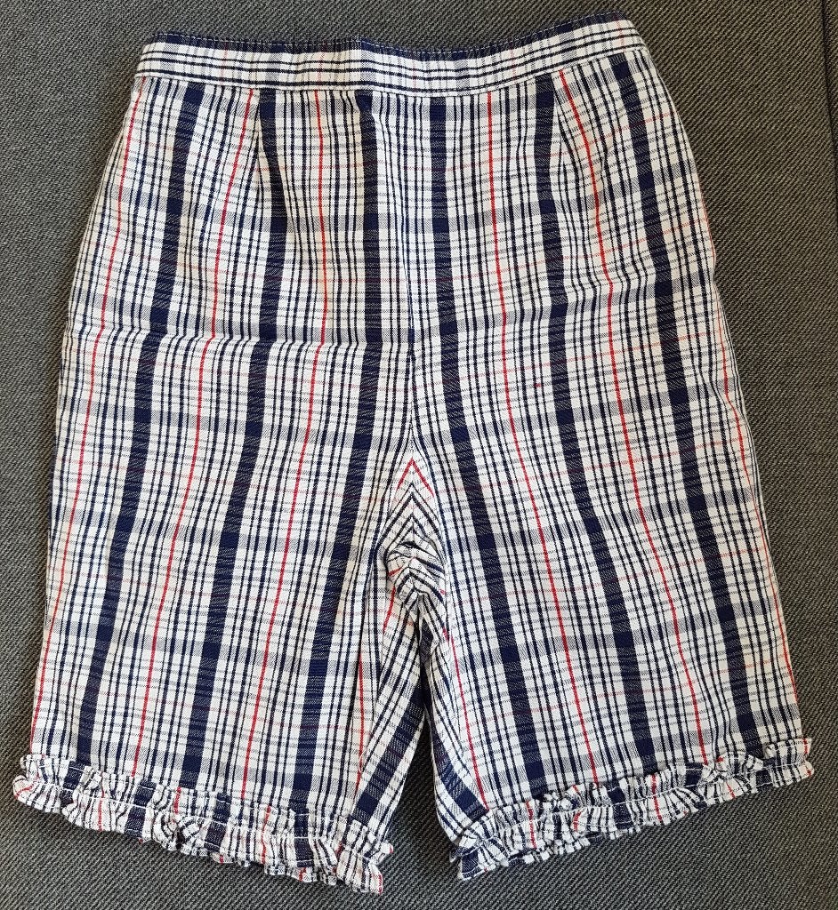 Maat 80 Gymboree broek blauw/wit NIEUW (0091), Kinderen en Baby's, Babykleding | Maat 80, Broekje, Meisje, Gymboree, Nieuw