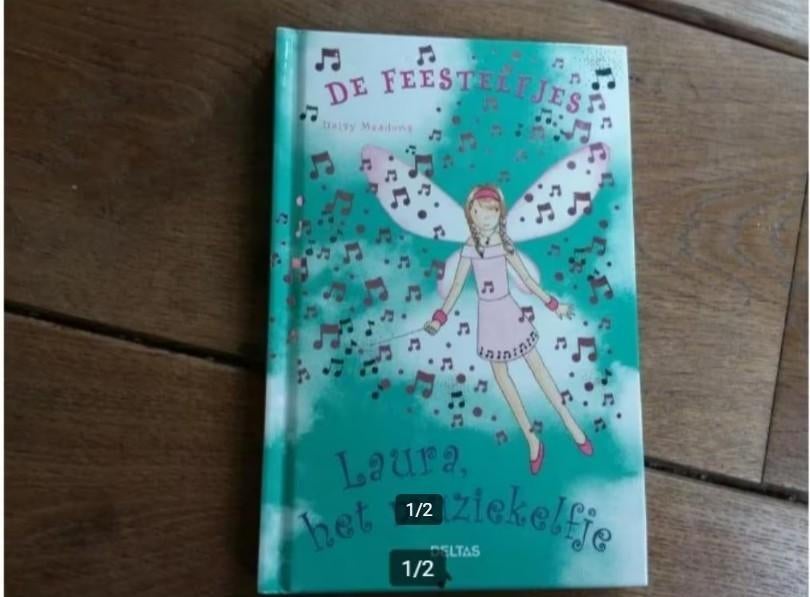 D. Meadows - De feestelfjes- 2 Laura het muziekelfje, Boeken, Ophalen of Verzenden, Zo goed als nieuw, Fictie algemeen