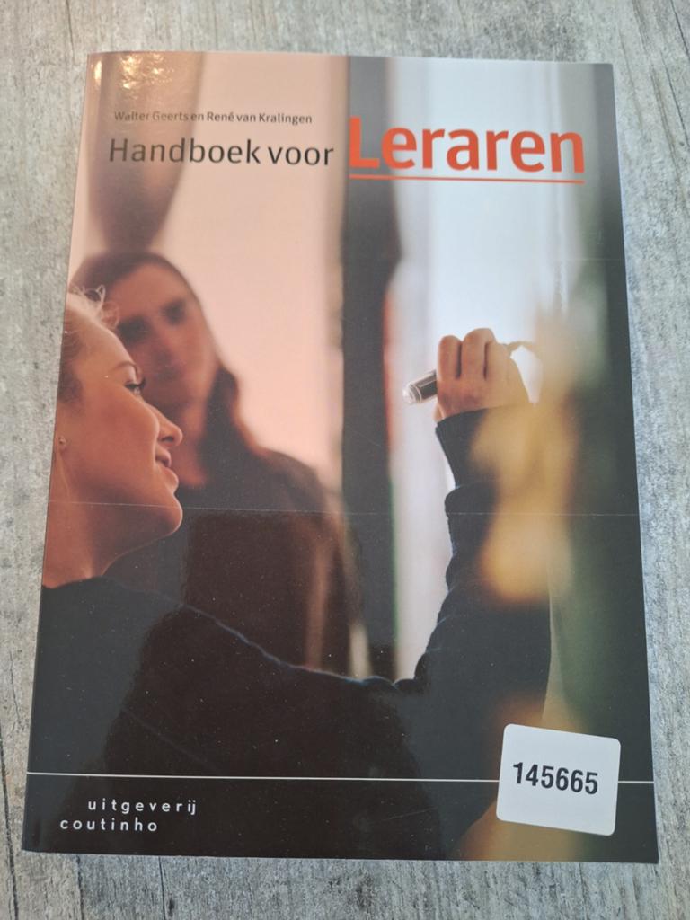Handboek voor Leraren, Boeken, Studieboeken en Cursussen, Ophalen of Verzenden, Alpha, Nieuw, HBO
