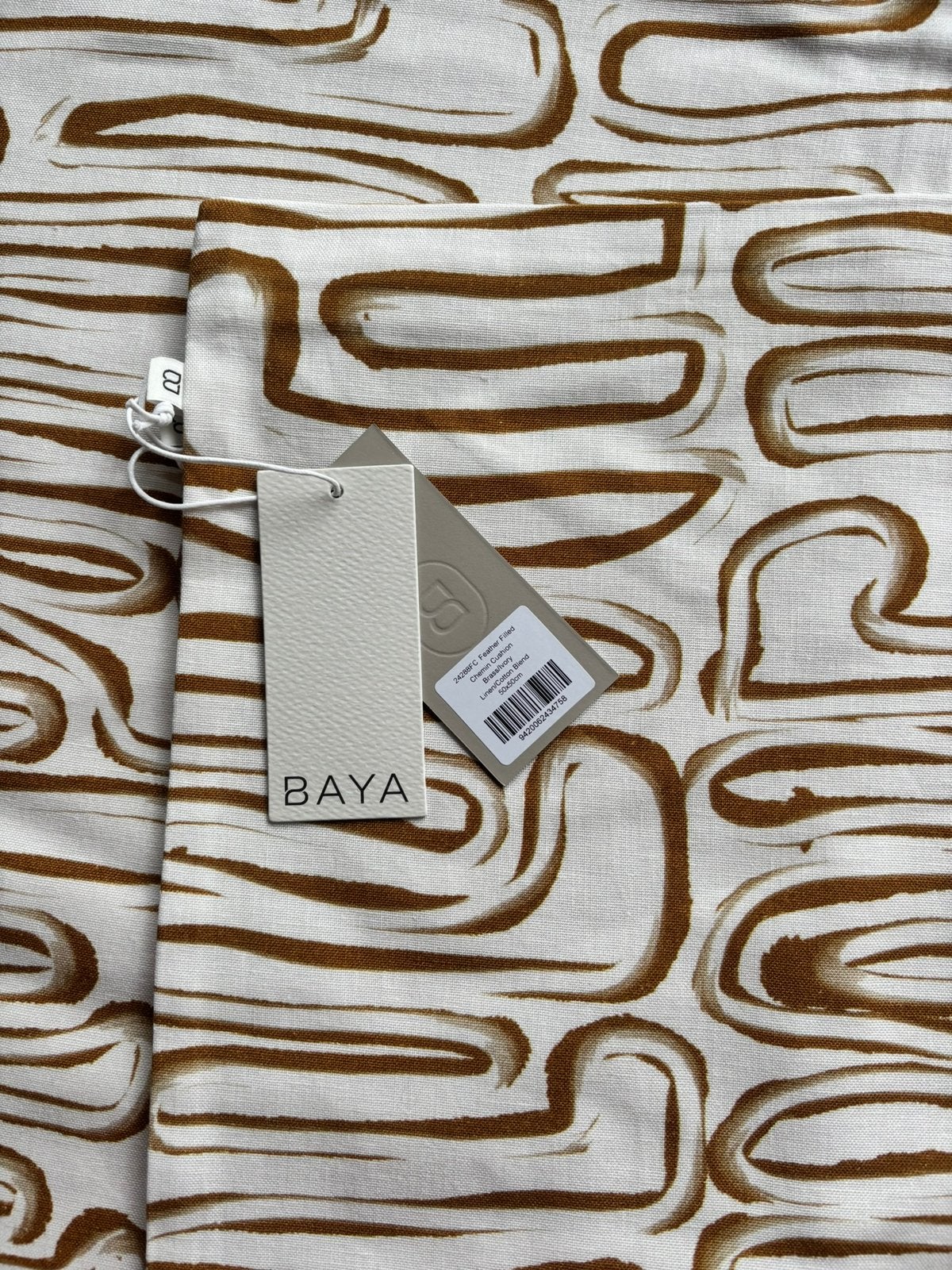 Nieuw kussenhoes 50x50 cm, Overige merken, Beige, Vierkant, Nieuw