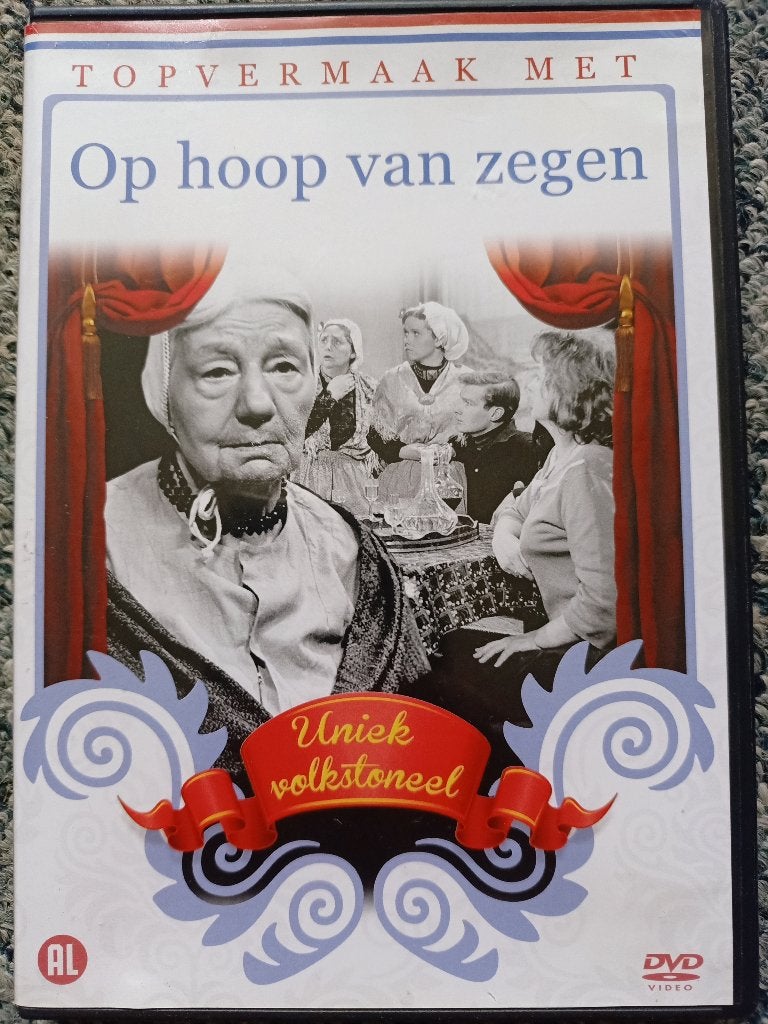DVD: Op hoop van zegen - Uniek volkstoneel, Alle leeftijden, Nederlands, Drama, Ophalen of Verzenden