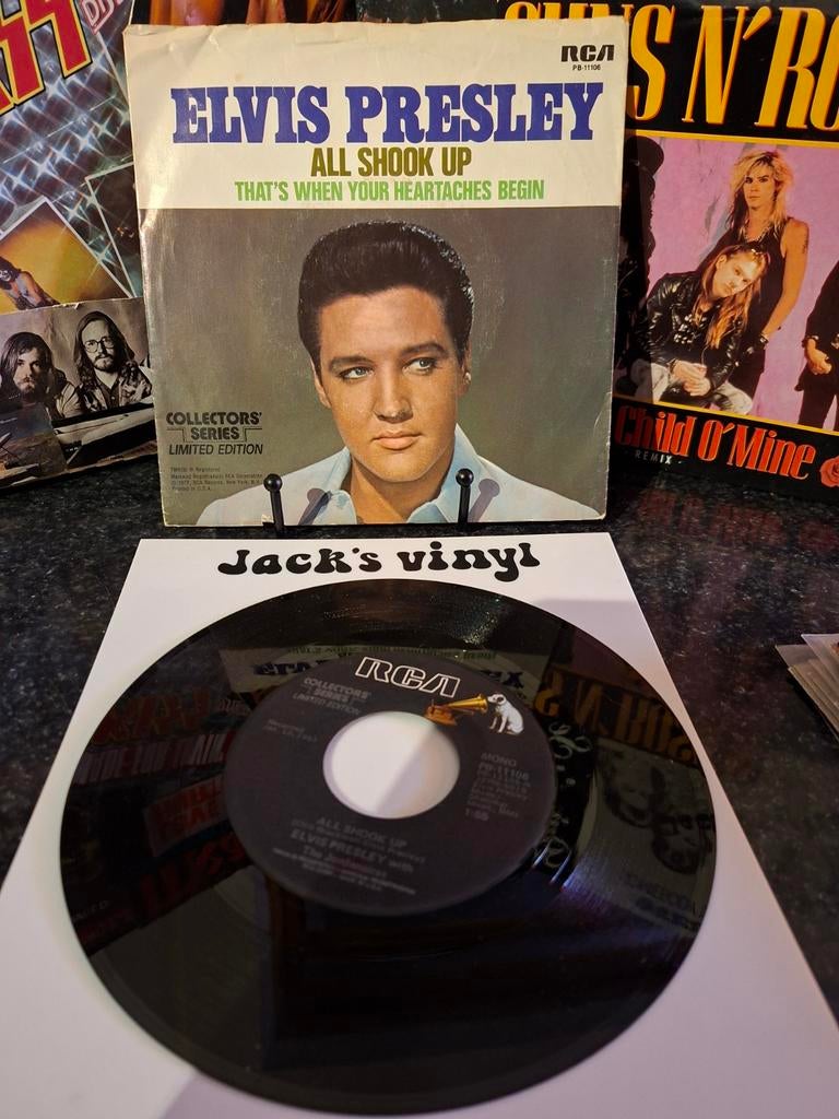 Elvis Presley - All Shook Up /  1977, Ophalen of Verzenden, Gebruikt