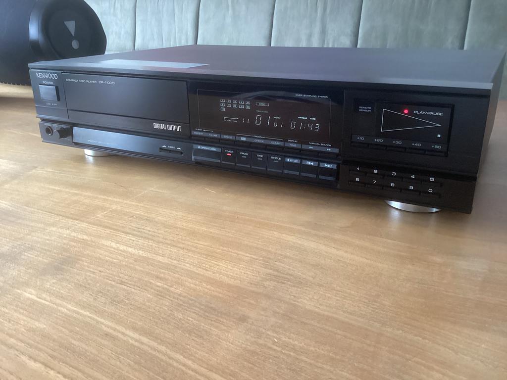 Kenwood DP 1100D topmodel Ultra Rare vintage CD (Sony ES), Ophalen of Verzenden, Gebruikt, Overige merken