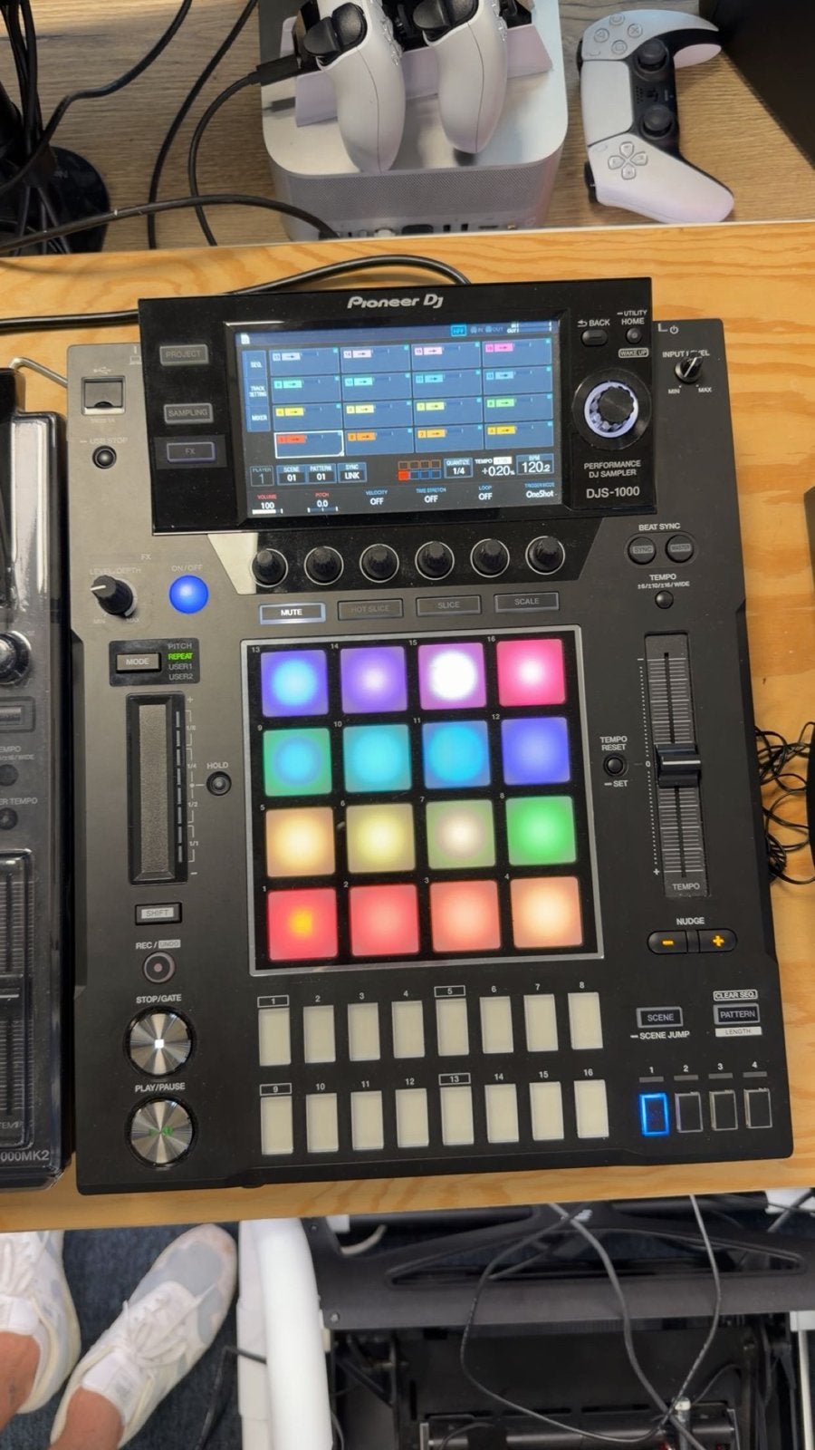 Pioneer DJS-1000 Sampler incl decksaver -Zo goed als nieuw, Muziek en Instrumenten, Dj-sets en Draaitafels, Ophalen of Verzenden
