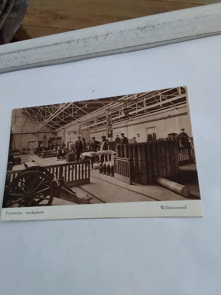 WILLEMSOORD. PYROTECHN. WERKPLAATS, Ophalen of Verzenden