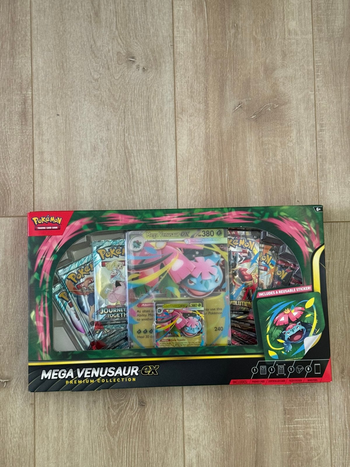 Mega Venusaur ex Premium Collection, Ophalen of Verzenden, Nieuw, Overige typen, Foil