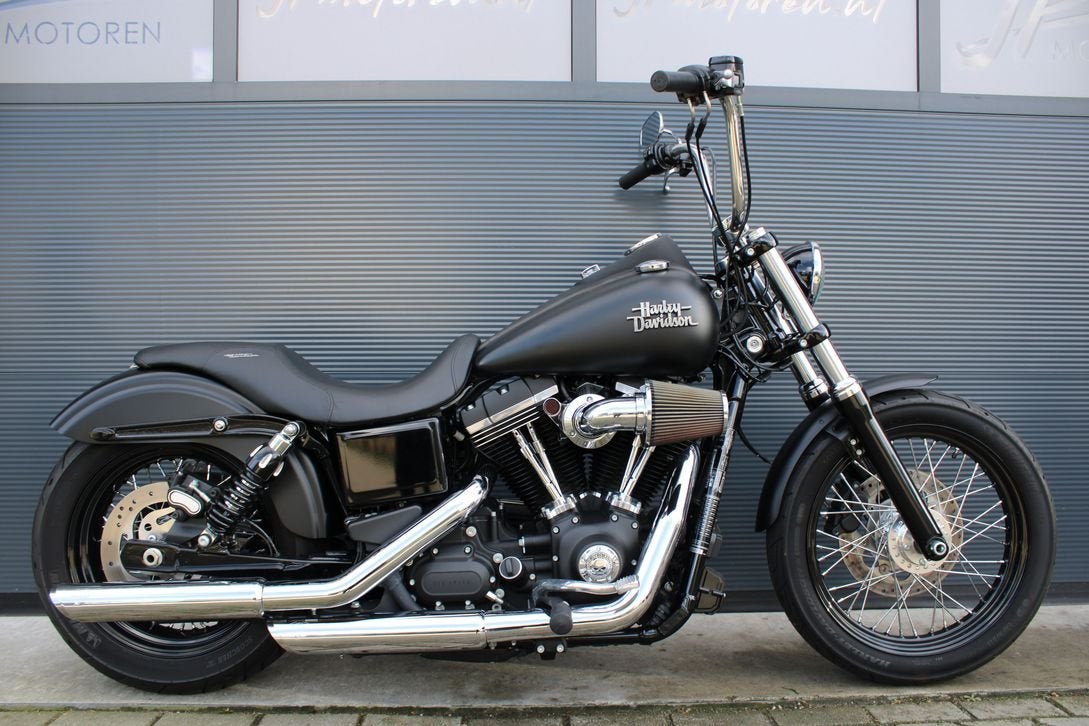 Harley davidson street bob 103 FXDBP (2017)*Org.NL*Veel extr, 2 cilinders, 1690 cc, HARLEY-DAVIDSON, Bedrijf
