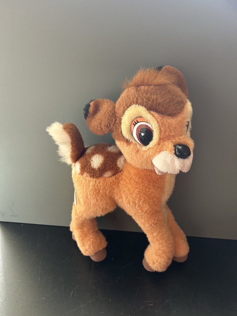 vintage bambi disney knuffel 1982, Ophalen of Verzenden, Gebruikt, Overige typen