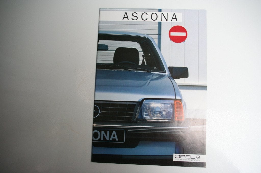Opel Ascona type-C brochure (10-1984) (74), Ophalen of Verzenden, Nieuw, Opel