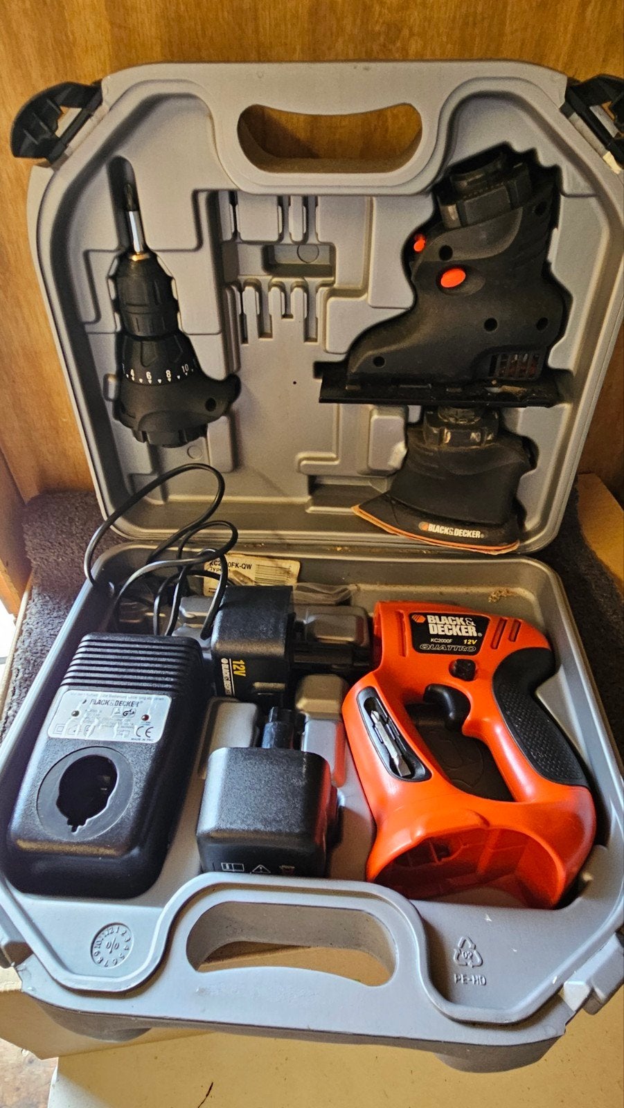 Black & Decker Quattro 4-in-1, accu of lader defect, Ophalen, Gebruikt, Minder dan 400 watt, Overige typen