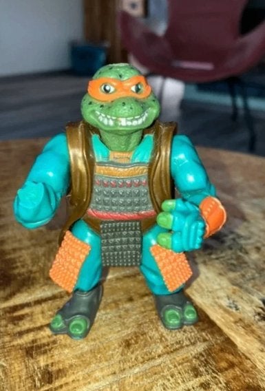 Teenage Mutant Ninja Turtles Samurai Michelangelo 1993, Verzamelen, Ophalen of Verzenden, Gebruikt