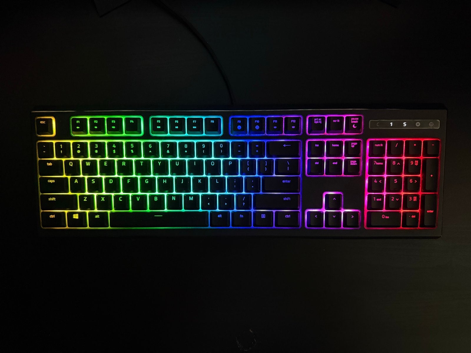 Razer Ornata Chroma Gaming Toetsenbord - Qwerty, Ophalen, Gebruikt, Gaming toetsenbord, Qwerty