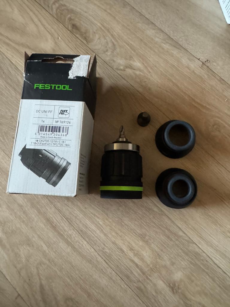 Festool diepteaanslag, Ophalen, Nieuw