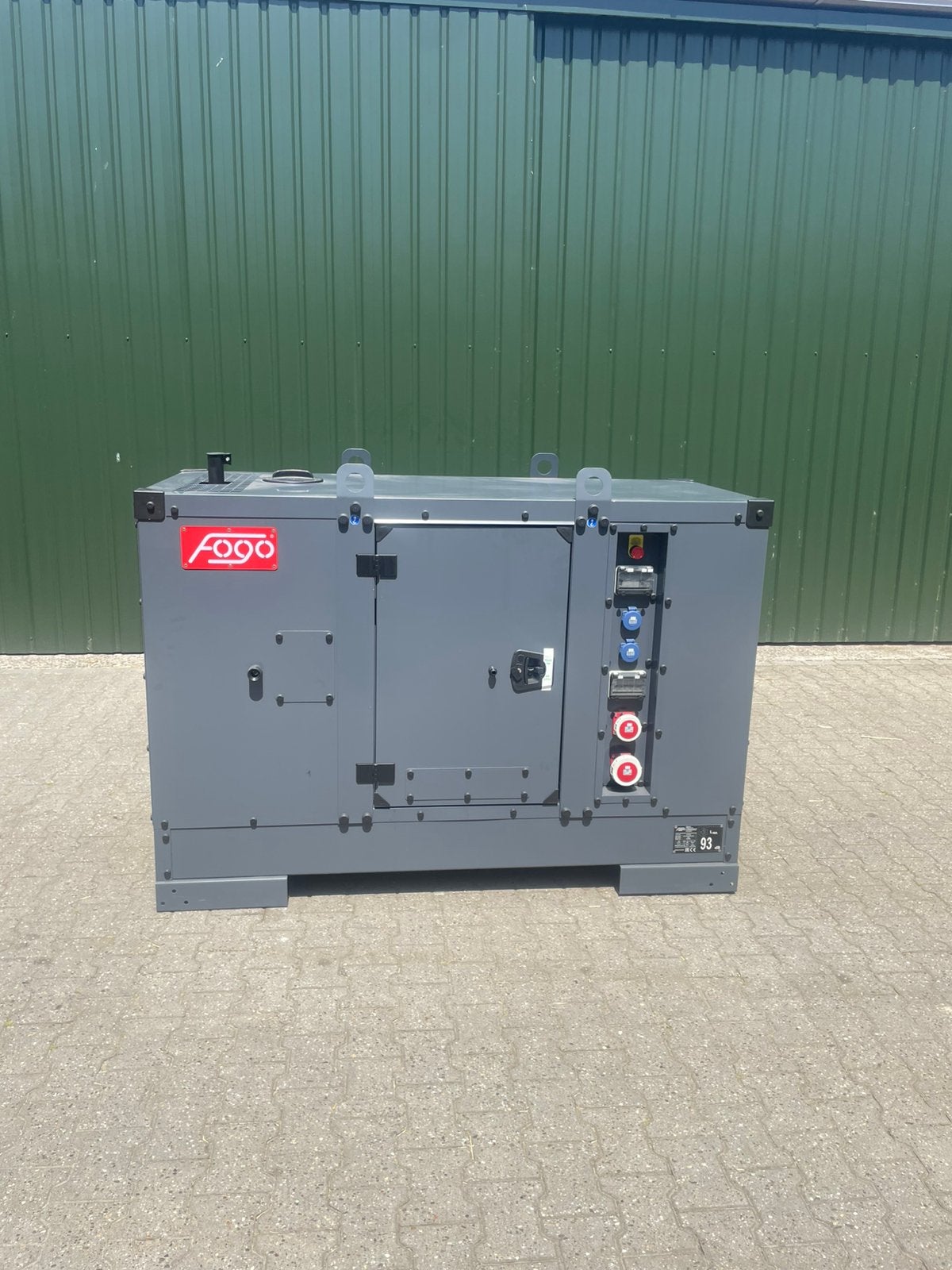 Mitsubishi Leroy & Somer Generatorset 16 KVA - Bj. 2023, Ophalen, Dieselolie, Geluidgedempt, Zo goed als nieuw