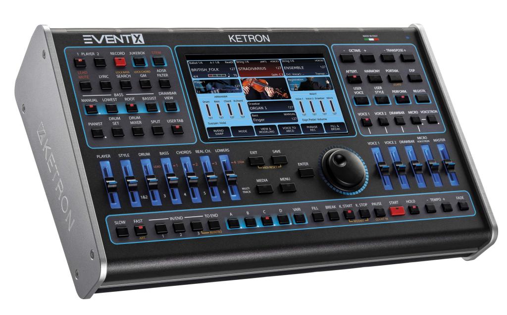 Ketron EVENT-X professional Real module direct leverbaar!, Muziek en Instrumenten, Niet ingevuld, Nieuw, Ophalen of Verzenden