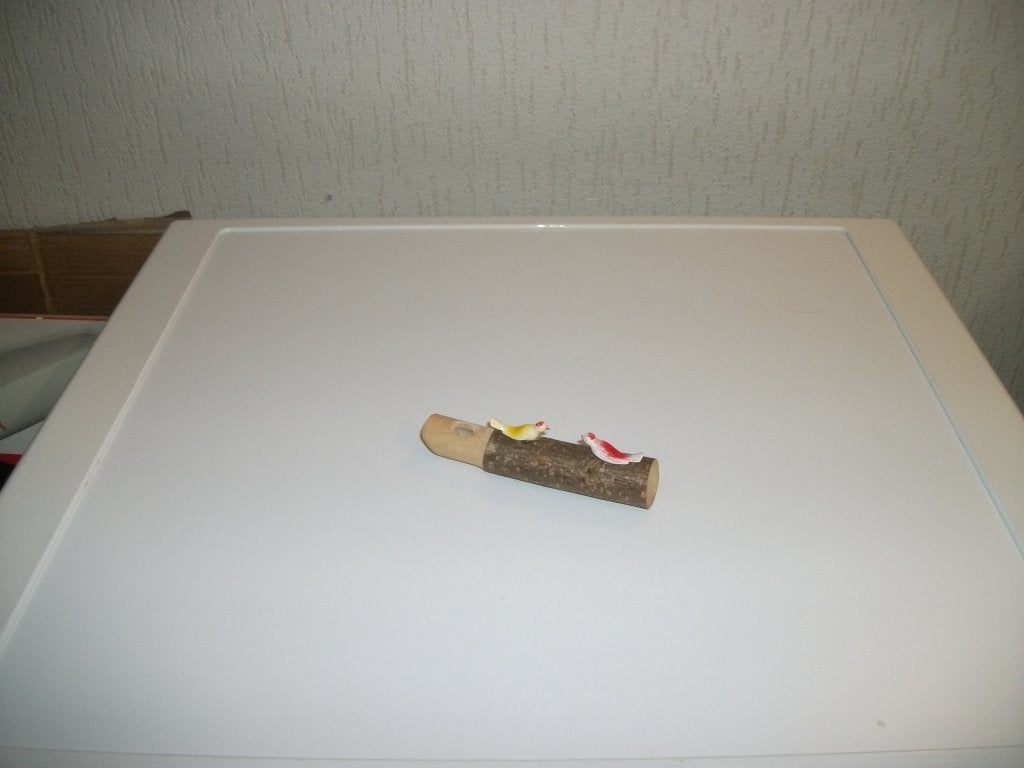Fluitje vogels van hout, Ophalen of Verzenden, Gebruikt