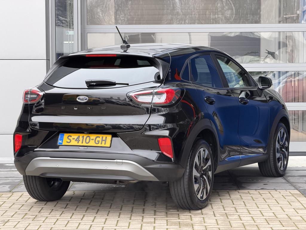Ford Puma 1.0 EcoBoost Hybrid Titanium Automaat | Camera | W, 12 maanden, Stof, Zwart, Bedrijf