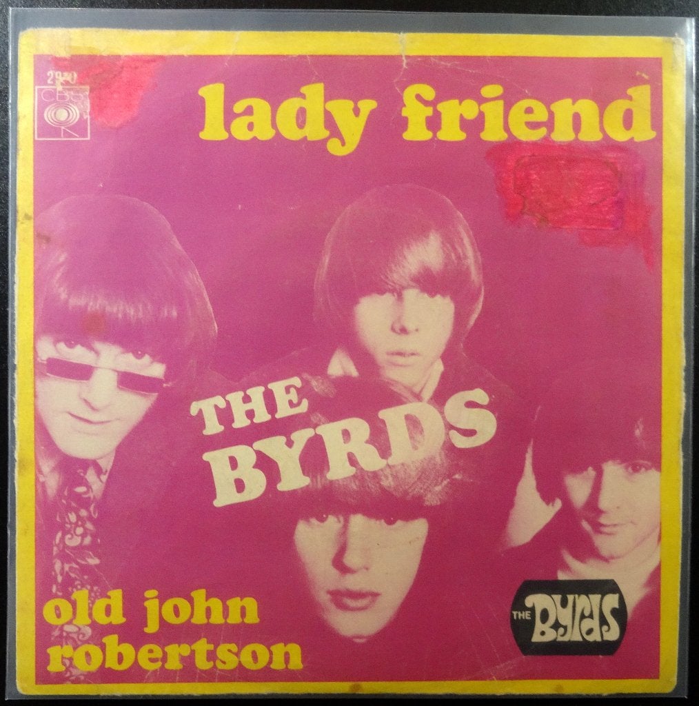 Vinyl single The Byrds - Lady Friend - € 5,00, Gebruikt, 7 inch, Ophalen of Verzenden, Pop