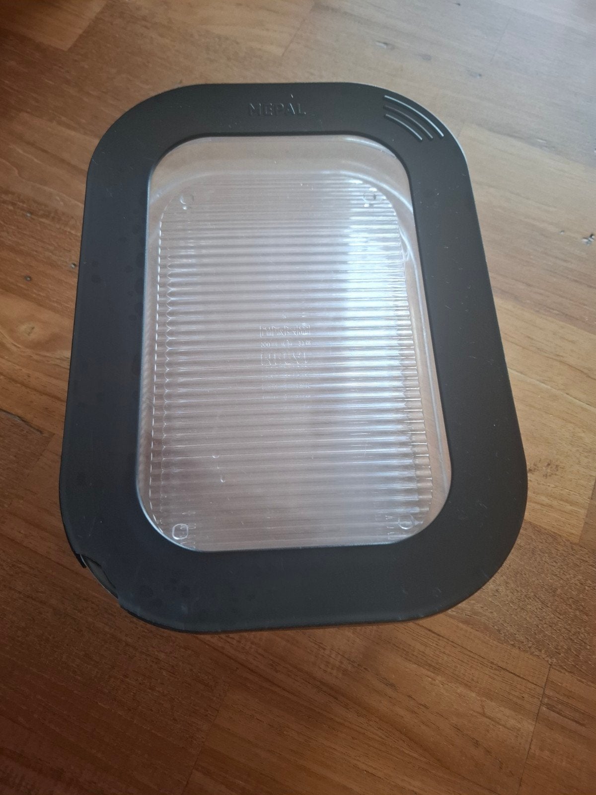 Vleeswaren bakjes Mepal met deksel - Sluit nog goed, Gebruikt, Kunststof, Ophalen of Verzenden, Voorraadpot