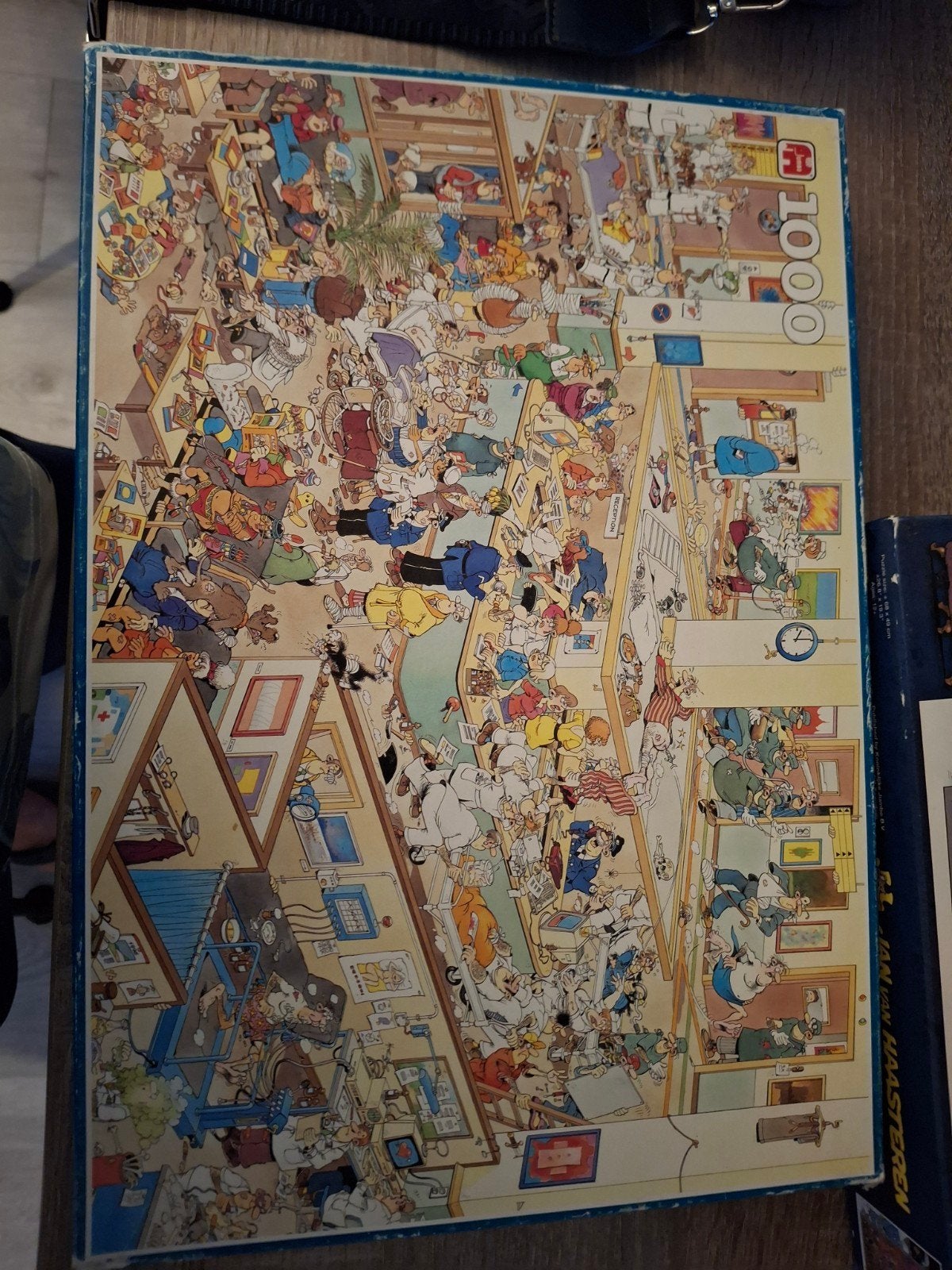 Tk/ruilen jan van haasteren VAN HARTE BETERSCHAP, Hobby en Vrije tijd, Denksport en Puzzels, Ophalen, 500 t/m 1500 stukjes, Zo goed als nieuw