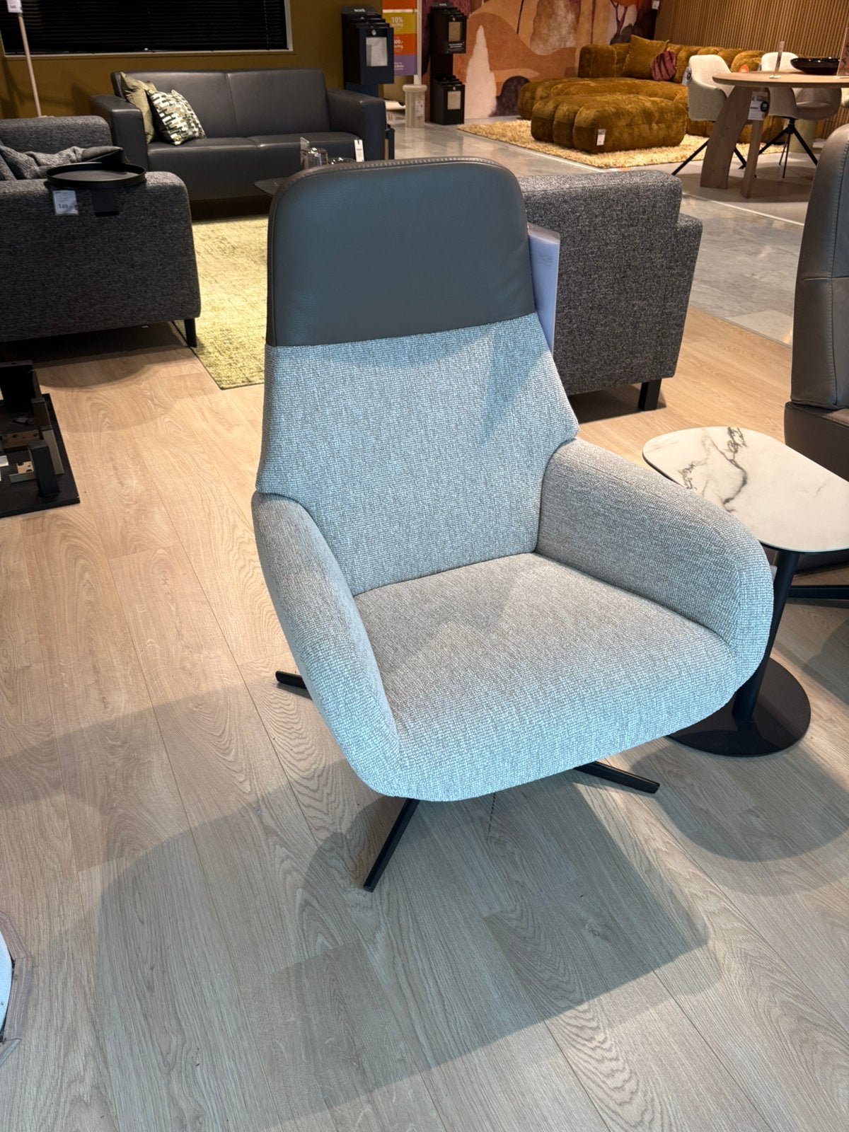 Montel vision fauteuil, Ophalen, 75 tot 100 cm, Stof, 50 tot 75 cm