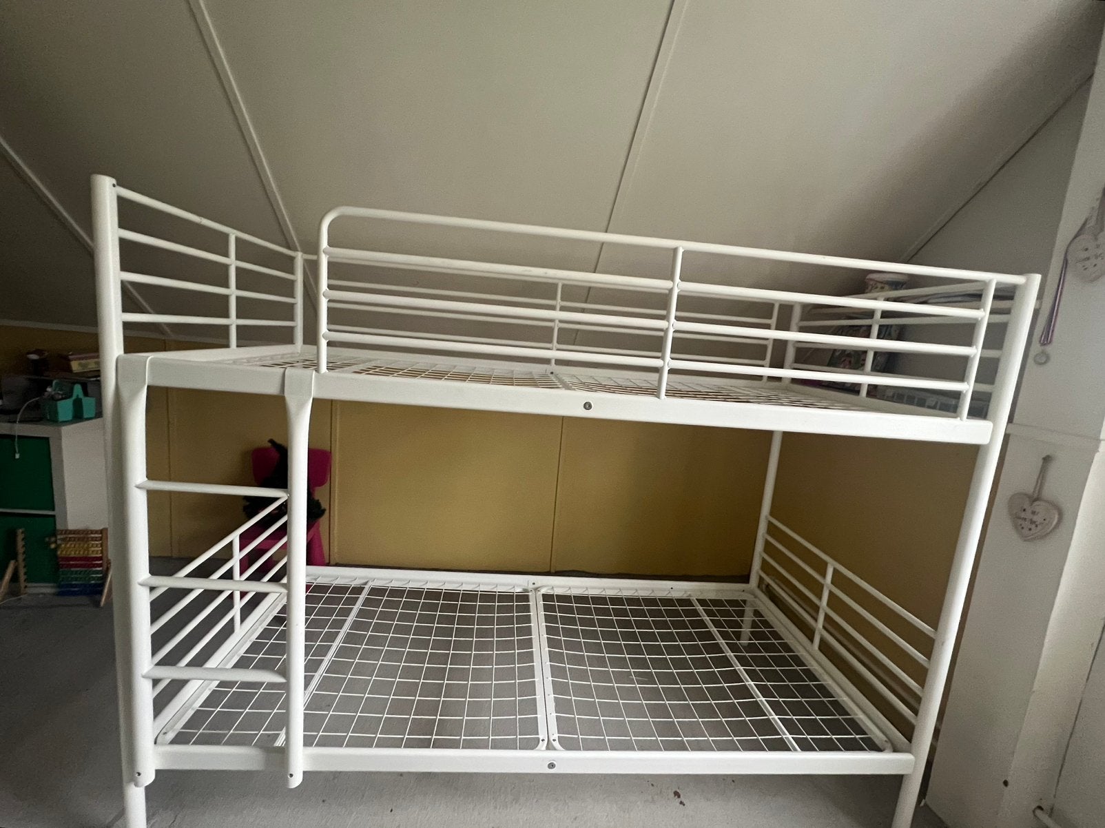Stapelbed, Ophalen, Gebruikt, 90 cm, 160 tot 180 cm