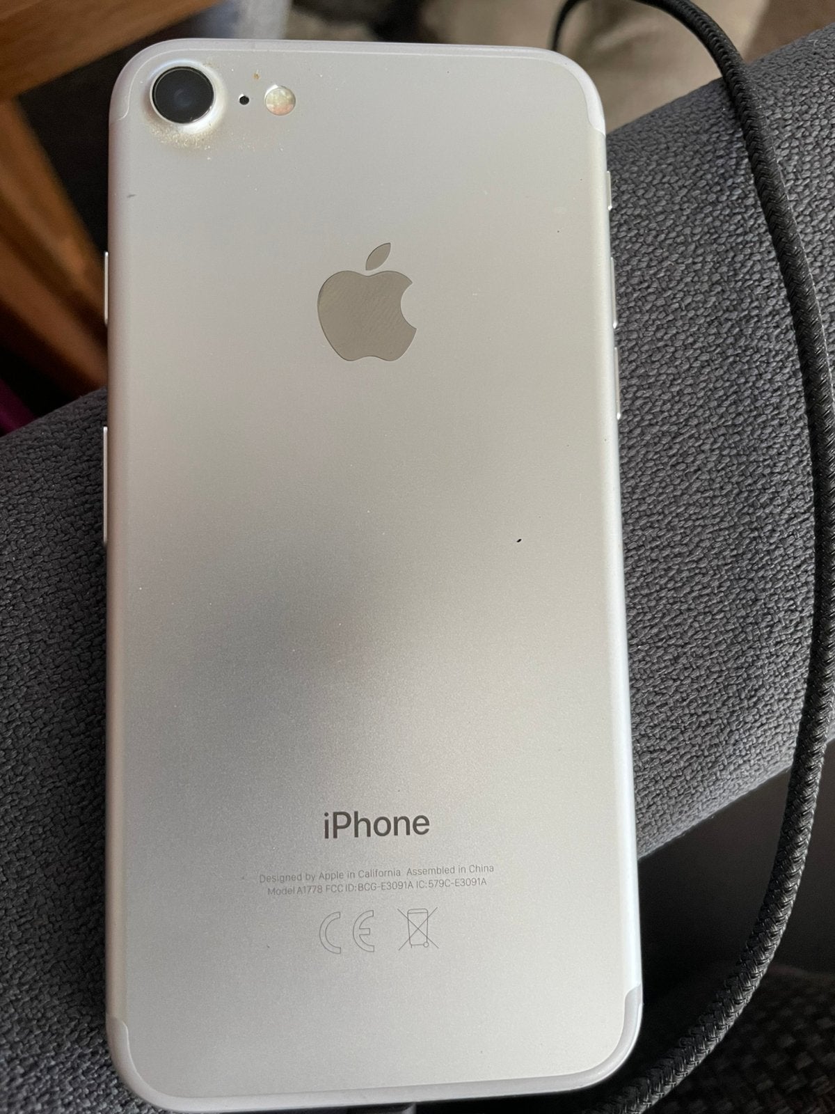 Apple iPhone 7 batterij 86%, Telecommunicatie, Mobiele telefoons | Apple iPhone, Gebruikt, Wit, 32 GB, Ophalen of Verzenden