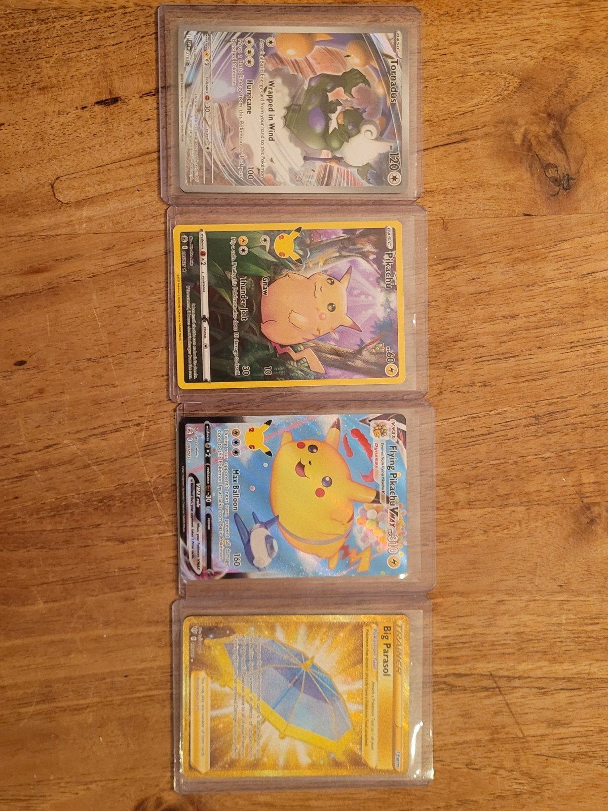 4 Pokémon kaarten - Goede staat, Ophalen of Verzenden, Zo goed als nieuw, Meerdere kaarten, Foil