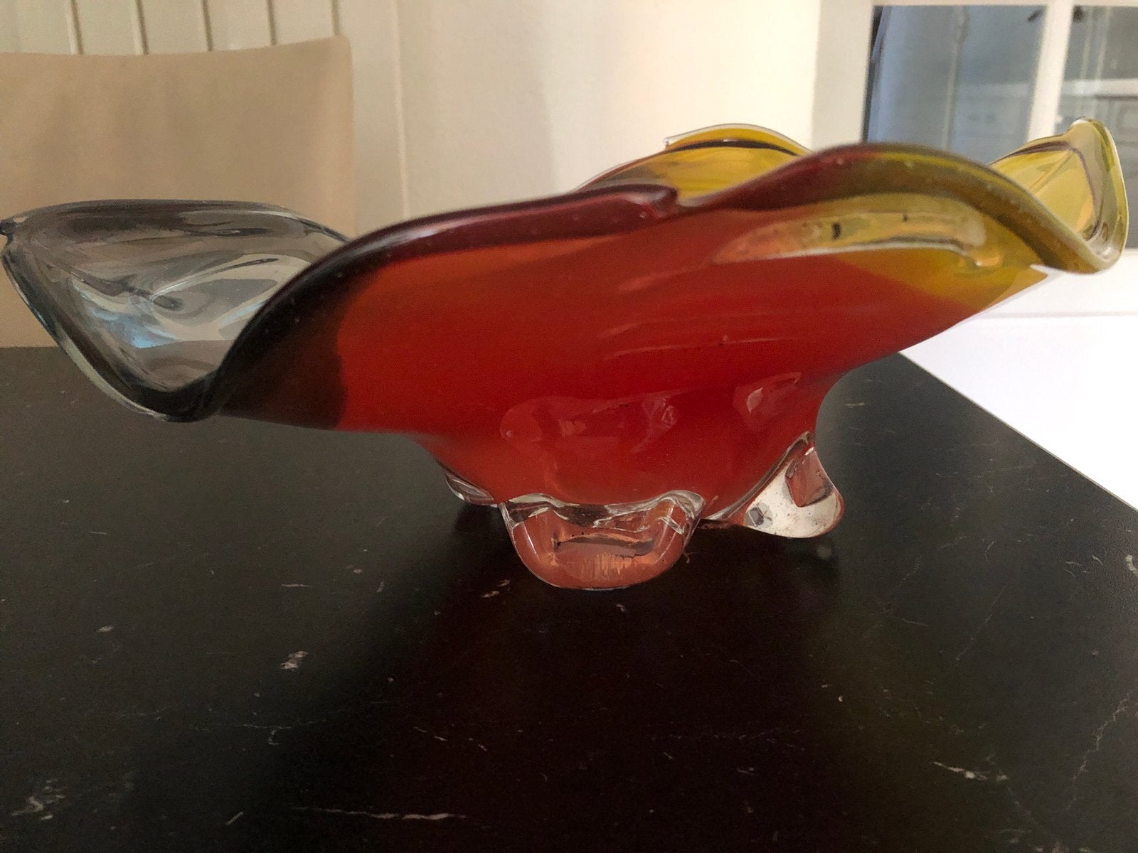 Glazen schaal, Ophalen, Schaal, Overige vormen, Glas