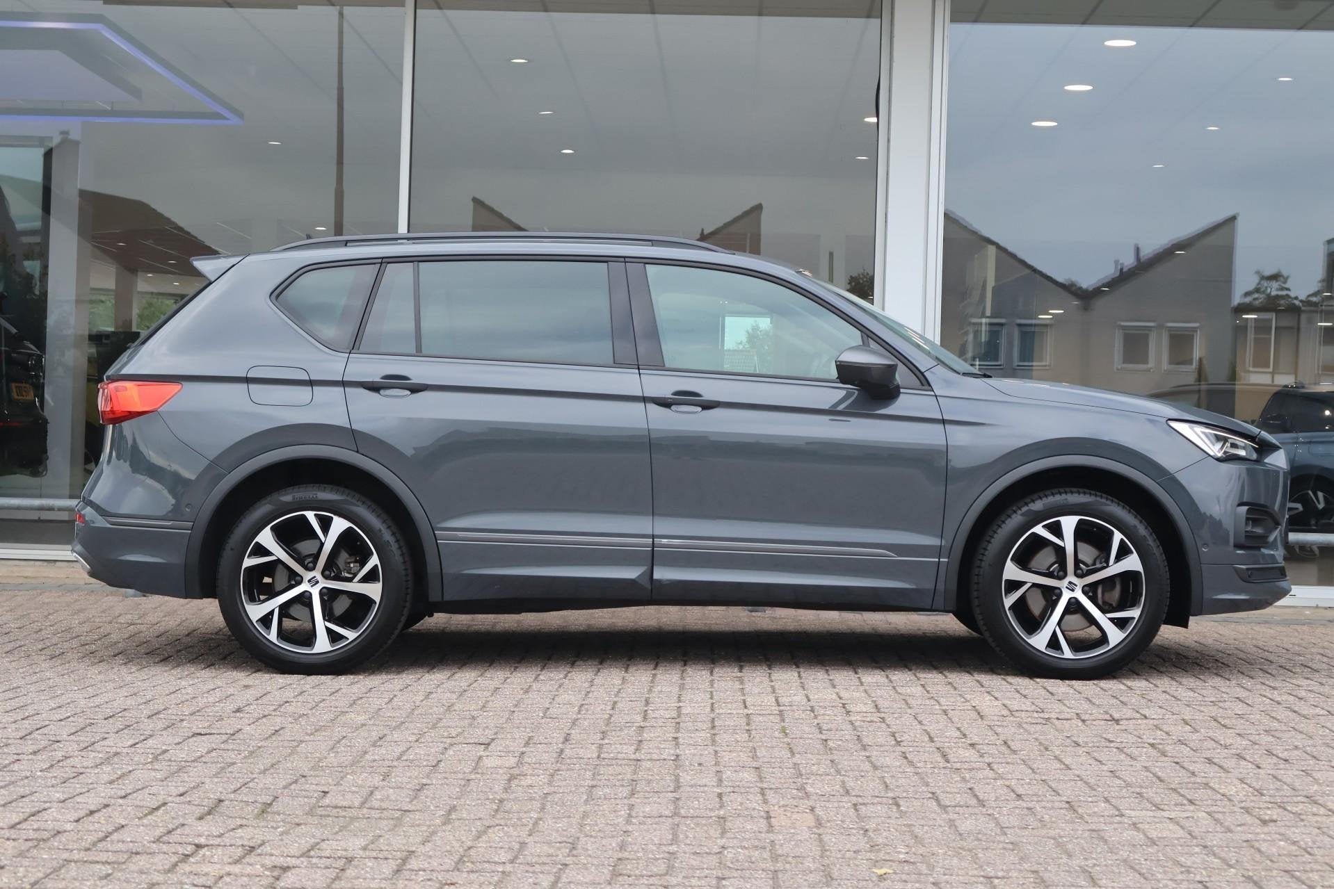 SEAT Tarraco 1.4 TSI e-Hybrid 245pk PHEV FR | SoH 100% | 360, Auto's, Stof, 4 cilinders, Hybride Elektrisch/Benzine, 13 kWh