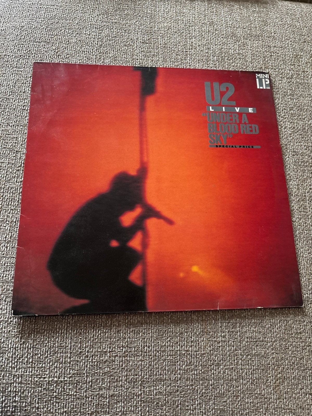 U2 - Live "Under a Blood Red Sky" LP (Mini LP), LP, Gebruikt, Ophalen of Verzenden, Classic Rock