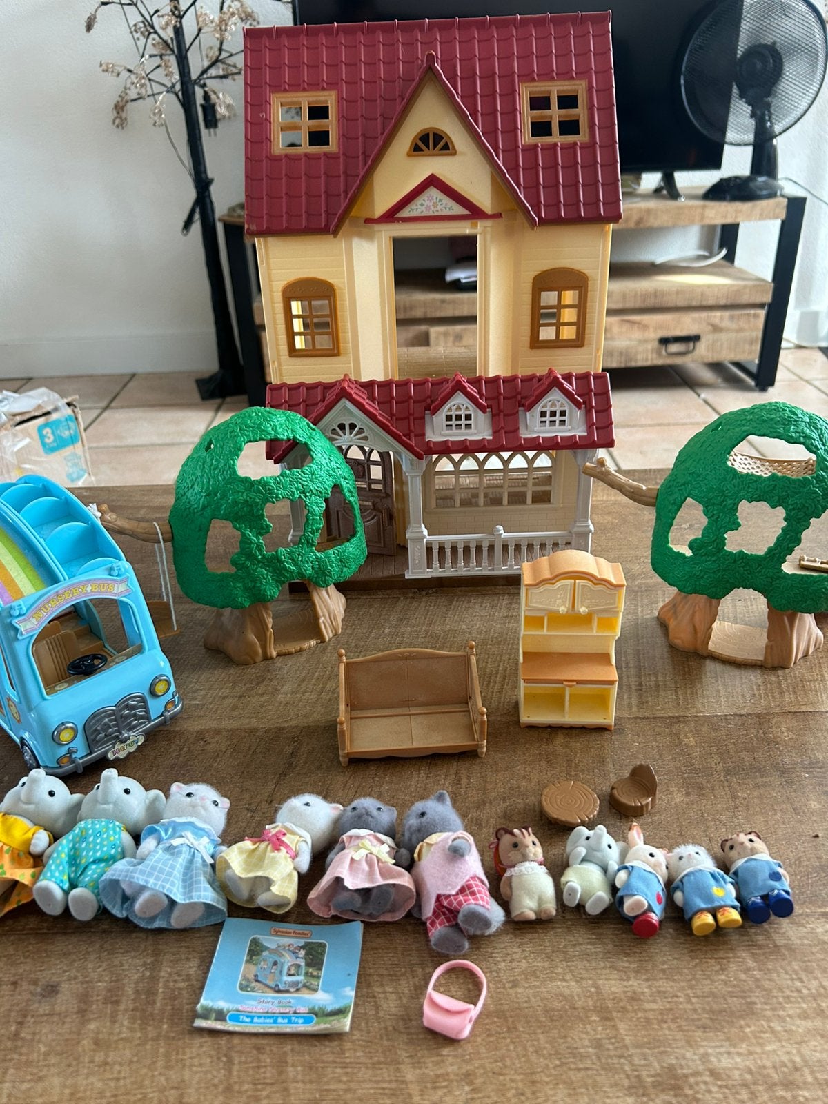 Sylvanian families set, Ophalen of Verzenden, Zo goed als nieuw, Jongen of Meisje
