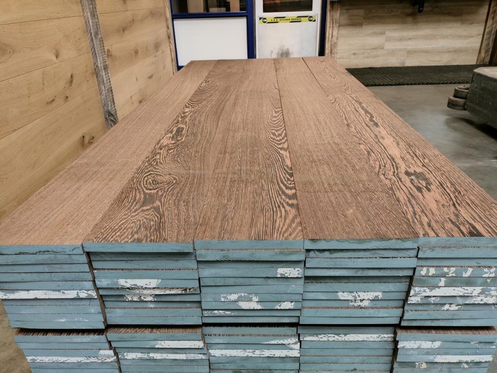 Wenge planken geschaafd en gedroogd 21x190 mm fijnhout, Nieuw, Plank
