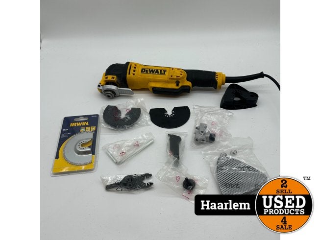 Dewalt multitool DWE315 QS - Garantie, Dewalt, Zo goed als nieuw, Support@dewalt.com, 701 E. Joppa Road
Towson, MD 21286
USA