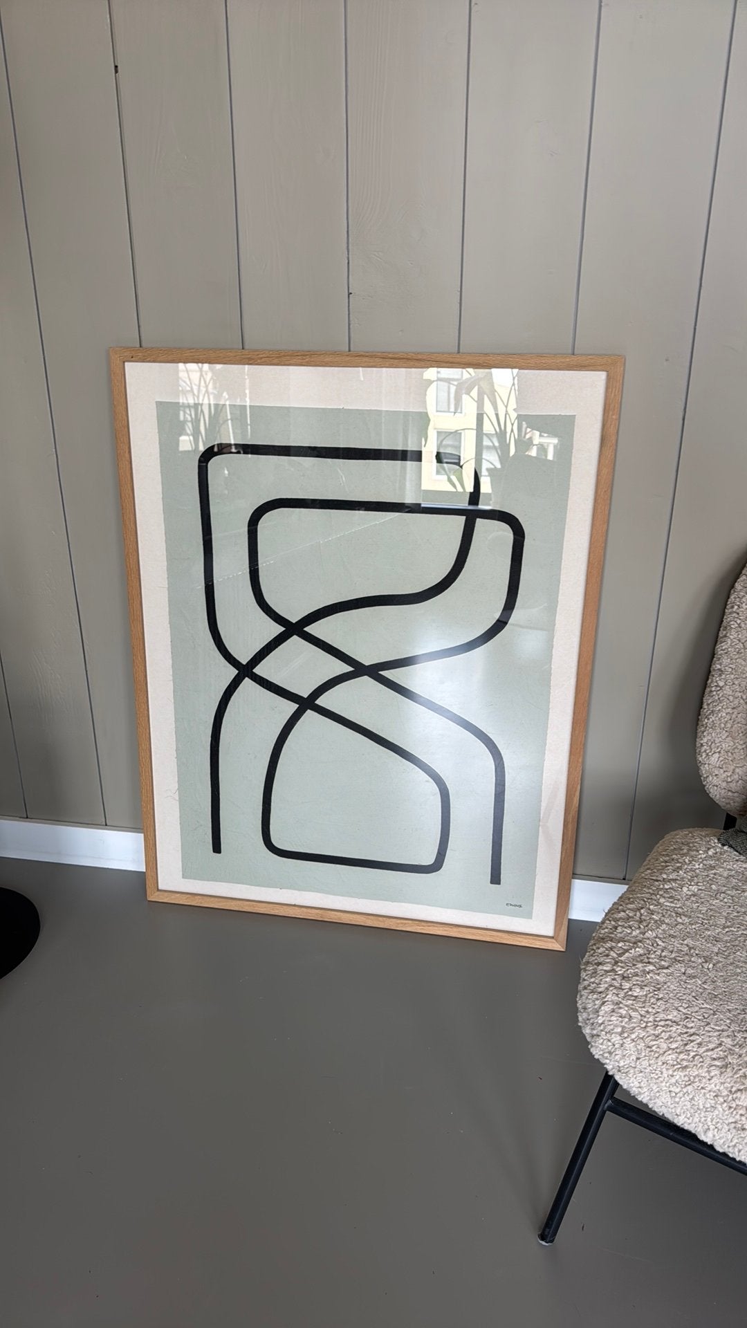 Benjamin Ewing voor HKliving - Abstracte Kunstprint, Antiek en Kunst, Ophalen