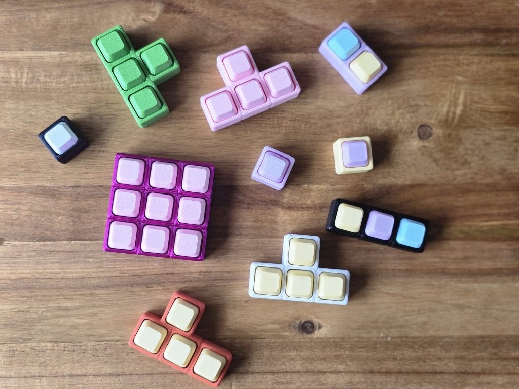 3D-geprinte Fidget Keyboard Clickers vanaf 1,-!, Ophalen of Verzenden, Nieuw, Ontdekken, Met geluid