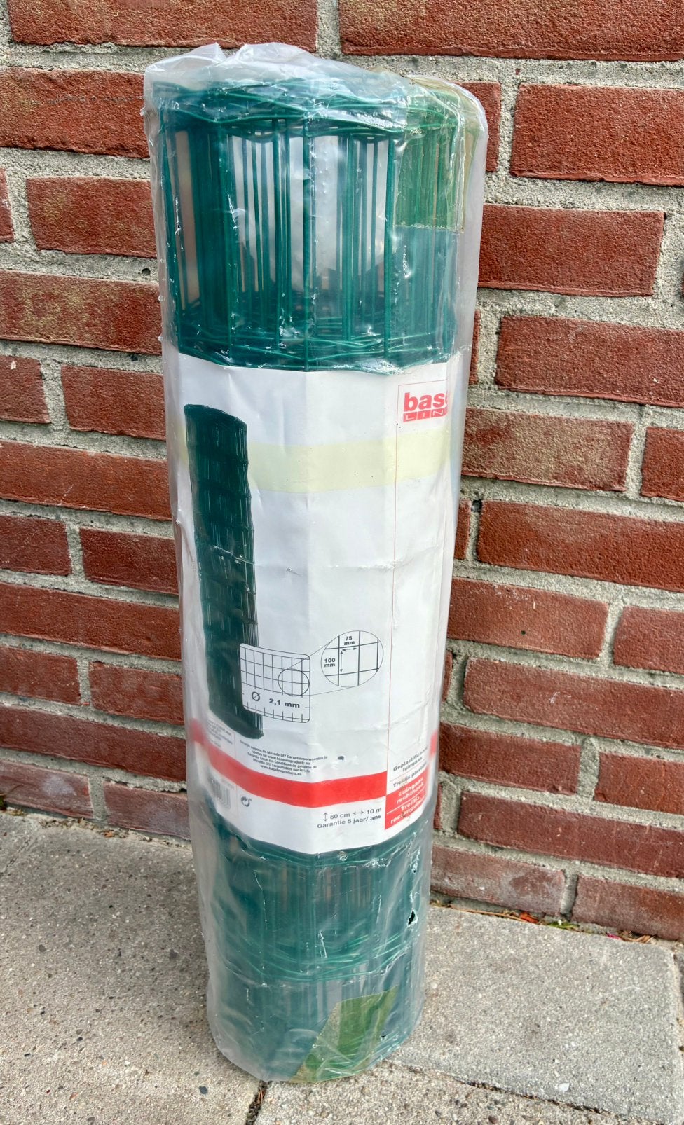 Nieuw in verpakking - 10m groen tuingaas, Ophalen, Nieuw, 10 tot 20 meter, Gaas