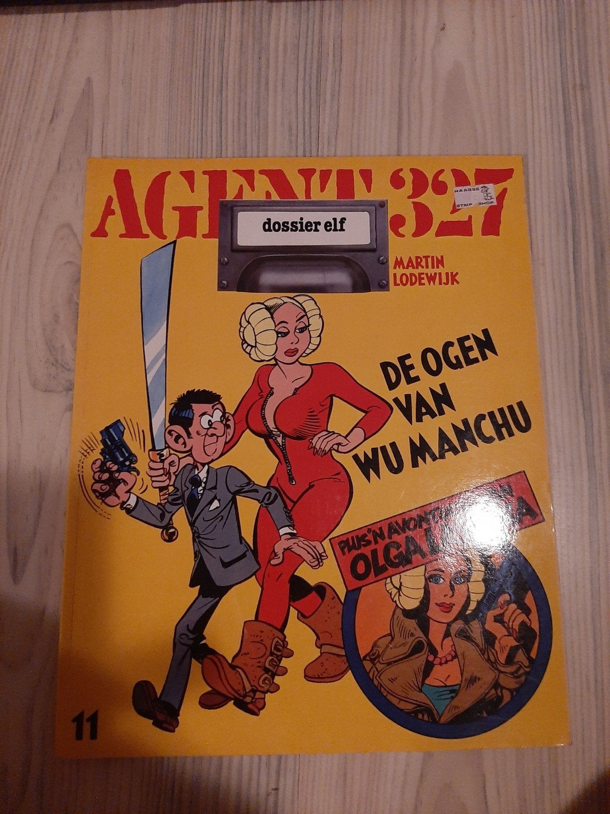 Agent 327 Dossier Elf - De Ogen van Wu Manchu, Ophalen of Verzenden