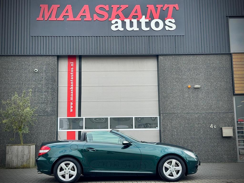 Mercedes SLK-Klasse 280 / Aut 7 / Andratite green / Airscarf, Auto's, Mercedes-Benz, Gebruikt, Zwart, Bedrijf, 2 stoelen