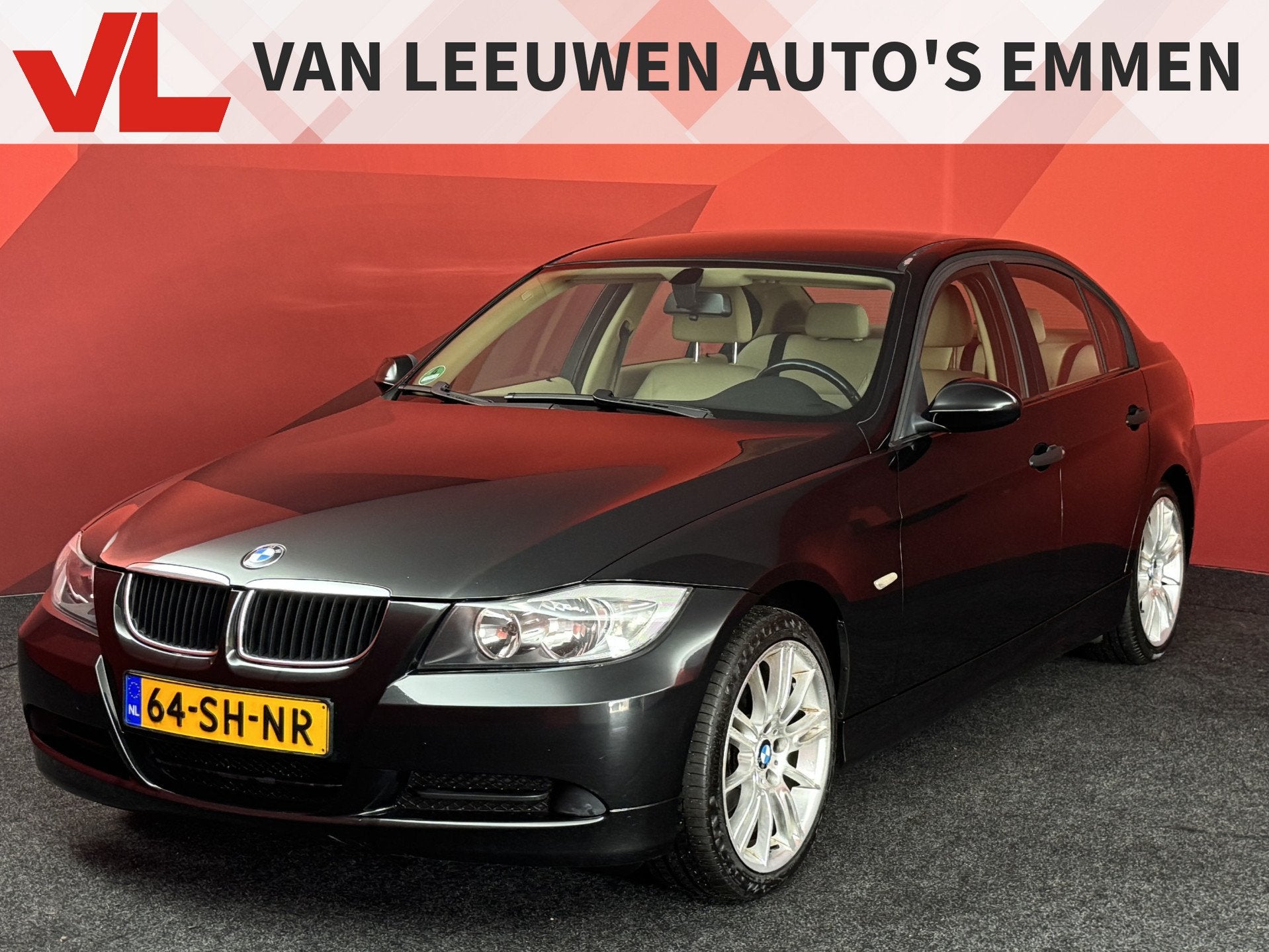 BMW 3 Serie 318i | Airco | Trekhaak | Ketting V.V., Auto's, BMW, Beige, 4 cilinders, Zwart, Handgeschakeld