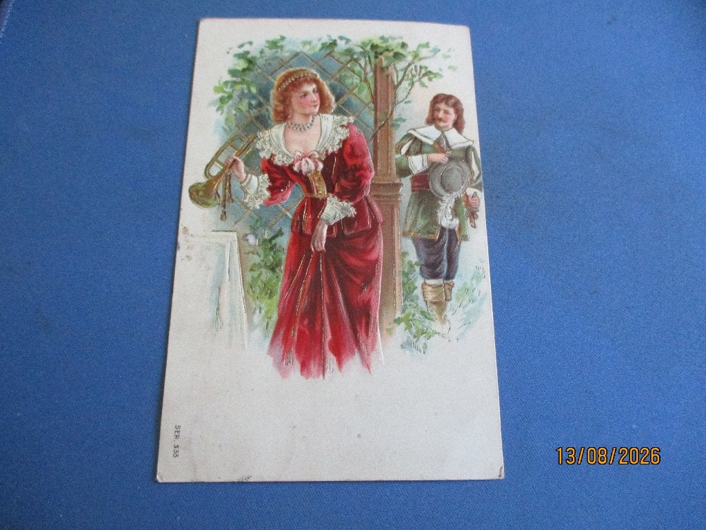 fantasie 32, Ophalen of Verzenden, Voor 1920, Gelopen, Sterren en Beroemdheden