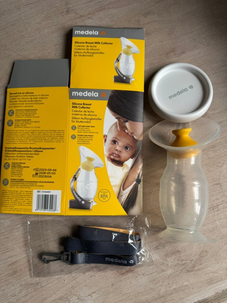 Medela Siliconen Moedermelkcollector, Medela, Borstkolf, Ophalen of Verzenden, Zo goed als nieuw