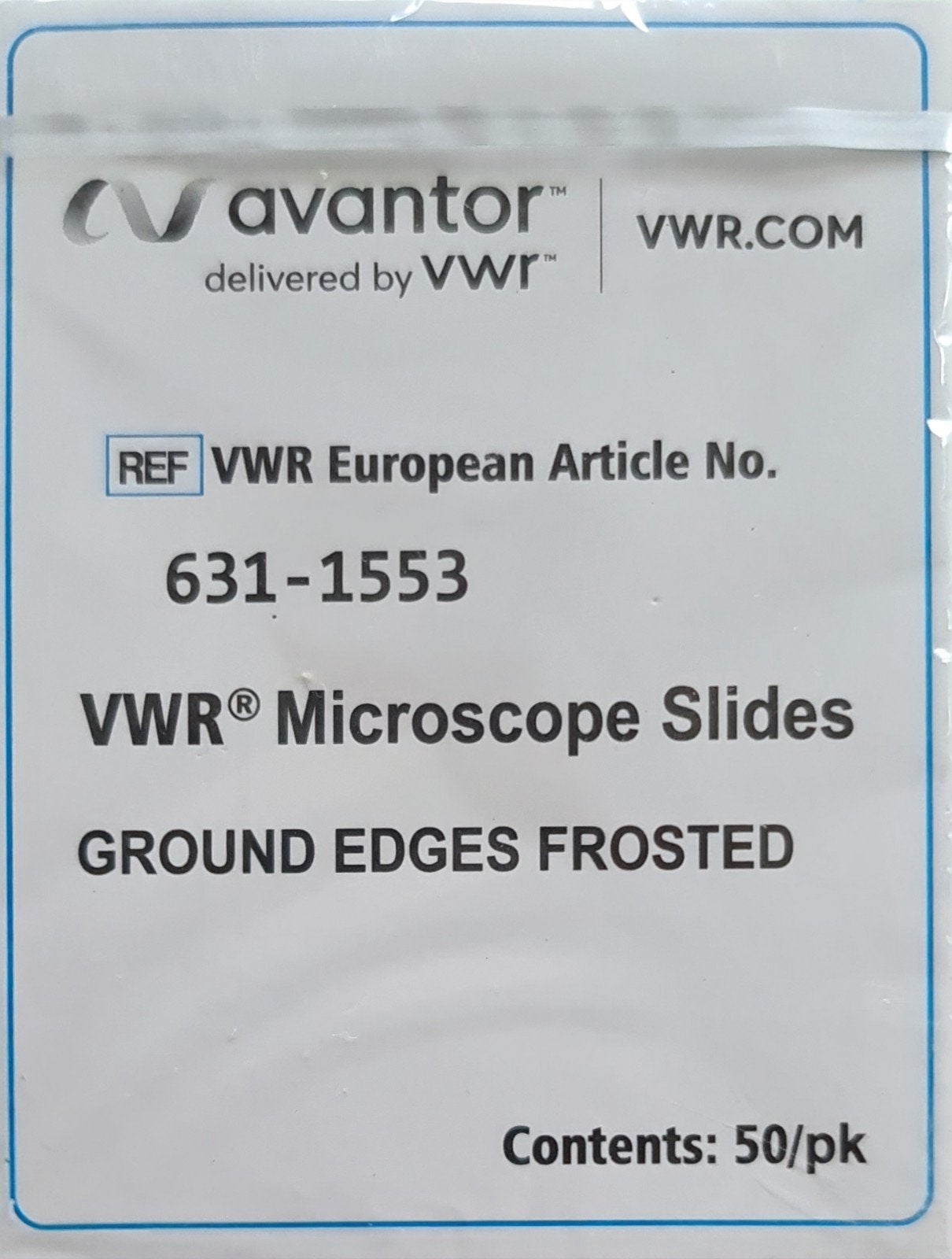 Avantor dekglaasjes Microscoop glaasjes microscopeglaasjes, Audio, Tv en Foto, Optische apparatuur | Microscopen, Ophalen of Verzenden