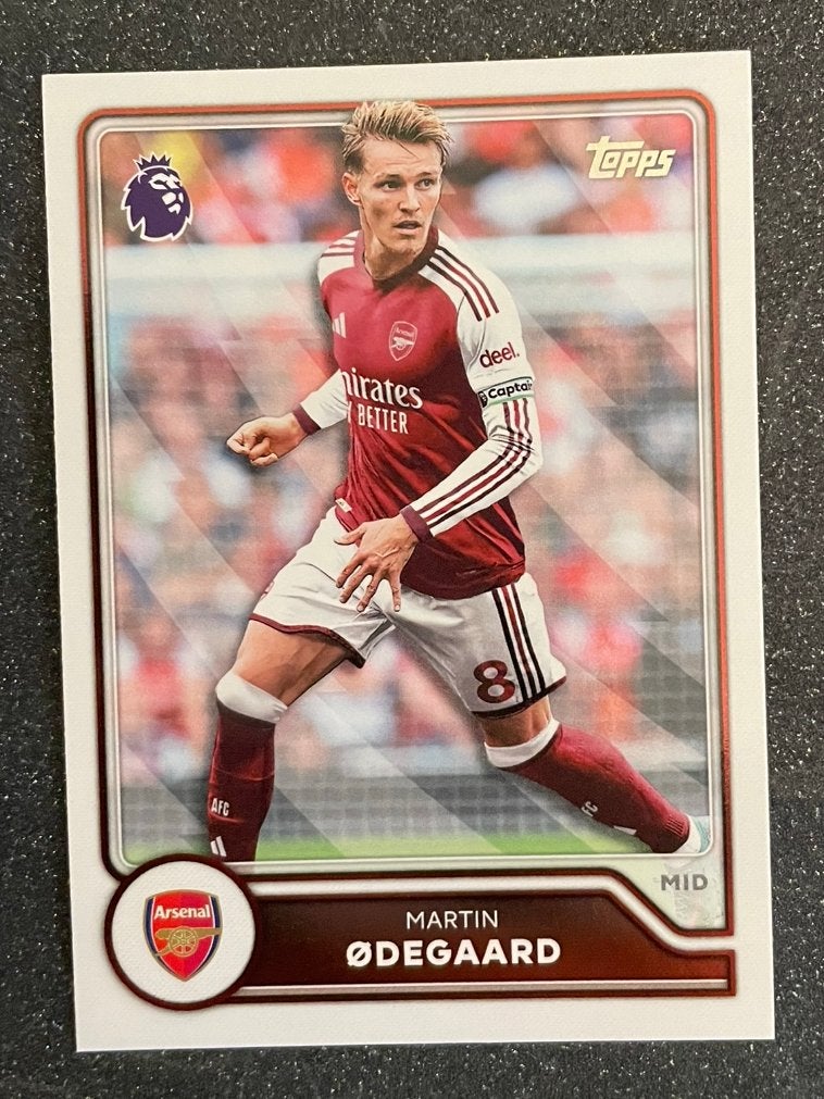 Topps Flagship Premier League 26/27    ØDEGAARD   ARSENAL FC, Hobby en Vrije tijd, Stickers en Plaatjes, Verzenden, Zo goed als nieuw