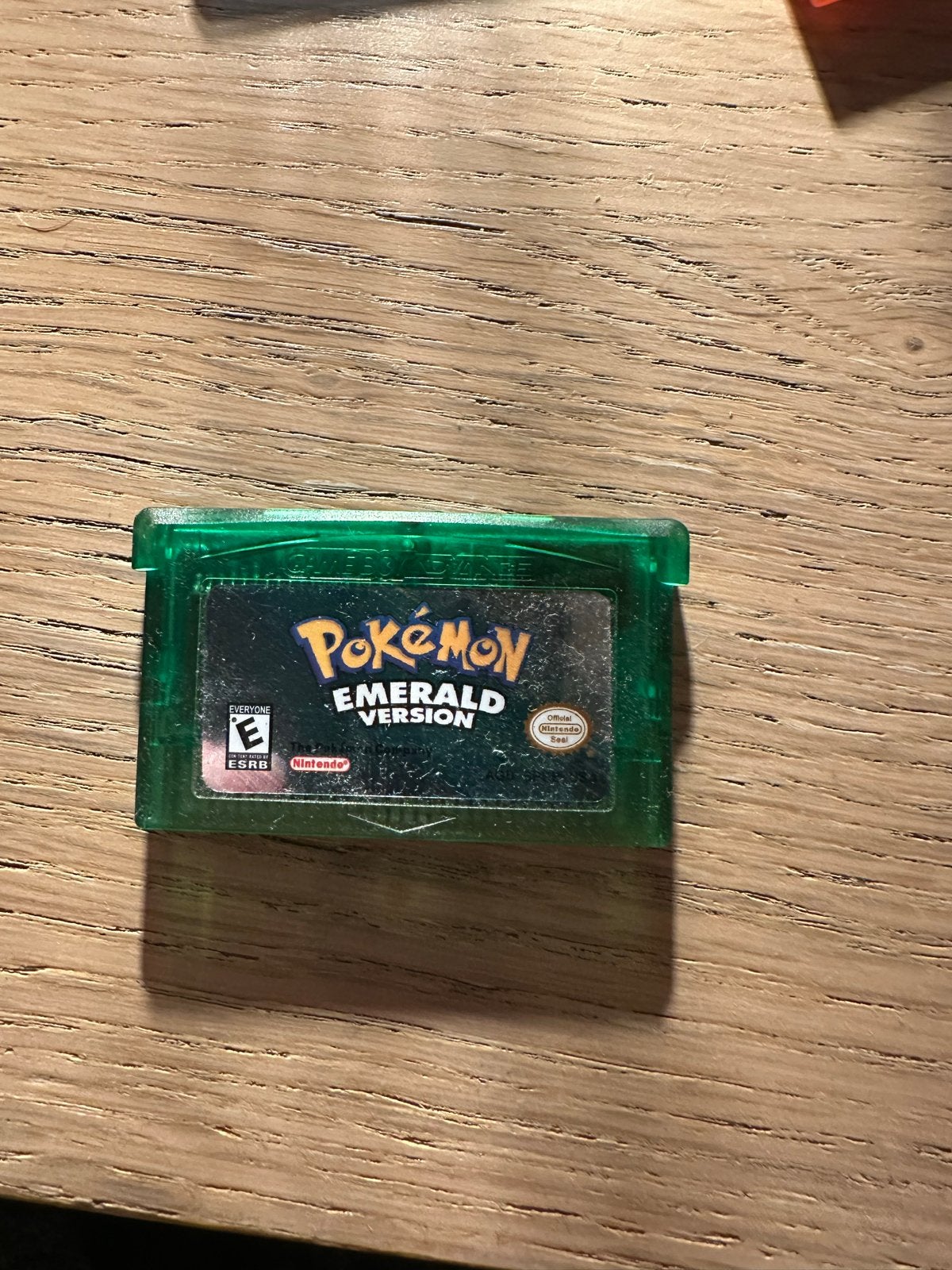Pokémon Emerald Version (GBA) cartridge, Spelcomputers en Games, Gebruikt, 1 speler, Ophalen of Verzenden, Role Playing Game (Rpg)