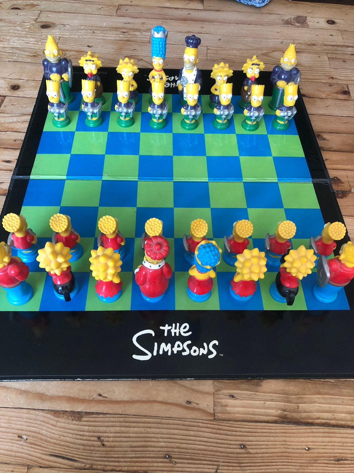 The Simpsons / schaakspel / verzamelobject, Ophalen of Verzenden, Zo goed als nieuw