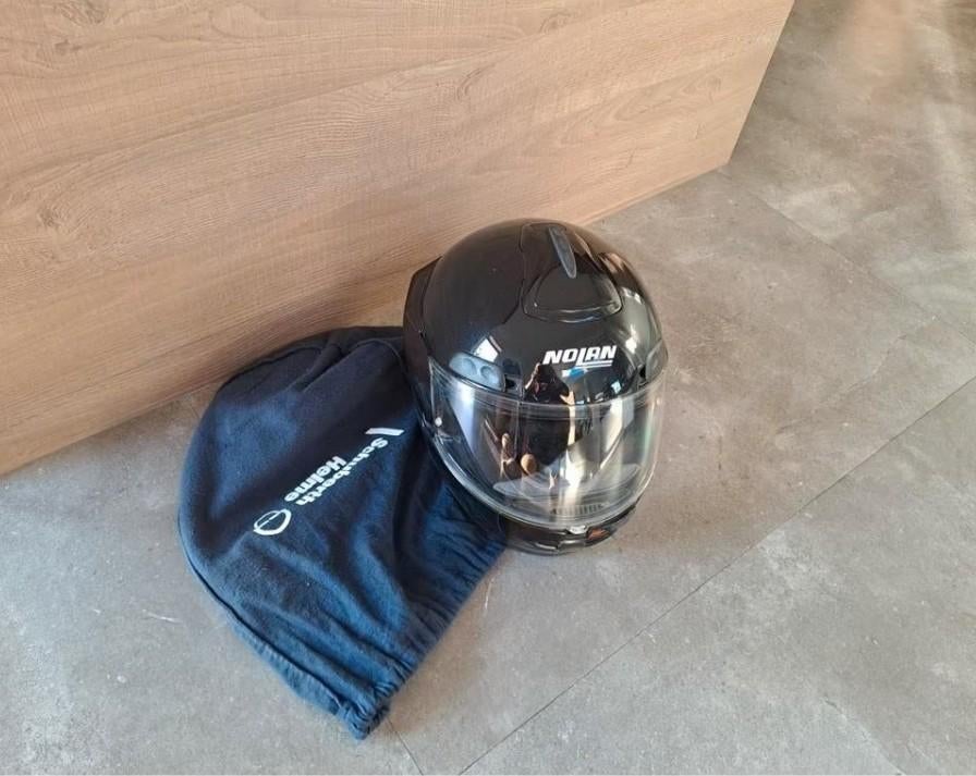 motorhelm,helm,Nolan motorhelm,brommerhelm, Motoren, Kleding | Motorhelmen, Ophalen of Verzenden, Integraalhelm, Tweedehands, Dames