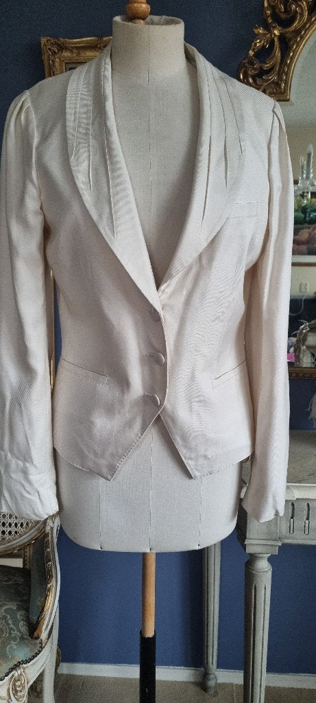 kolbert dames Designers remix collection Charlotte eskildsen, Maat 38/40 (M), Beige, Ophalen of Verzenden, Jasje