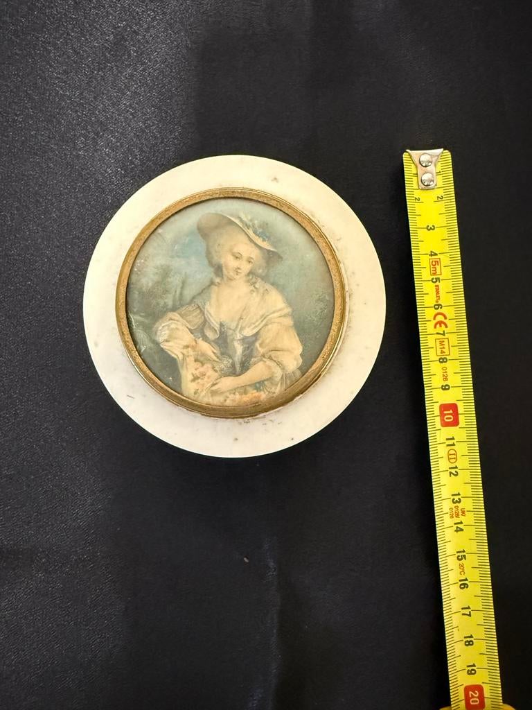 Art deco pillen/poeder doosje, Antiek en Kunst, Ophalen of Verzenden